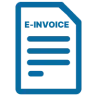 Distribution software with e-invoice generation