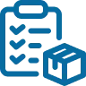 Order processing workflow in distribution software